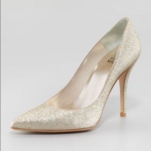Stuart Weitzman Naughty Glitter Pump
